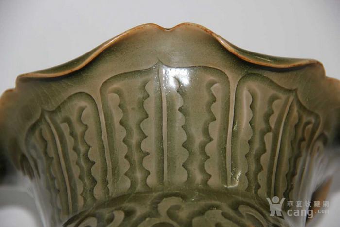 *耀州窑刻花渣斗