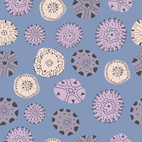 四方连续纹样华丽的图片