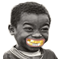 看我满足金牙 - 斗图表情包 - 斗图神器 - adoutu.com