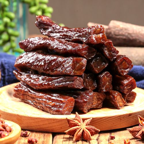小吃特产零食小牛风干内蒙古拉图牛肉干