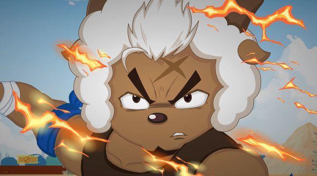 决战次时代里沸羊羊额头上的伤疤是怎么来的?官方漫画