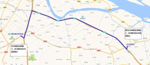 346国道新孟河桥施工期间采取交通管理措施