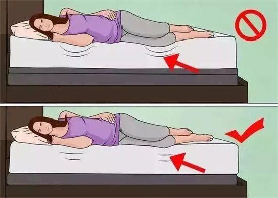 2.躺下来的位置和睡姿