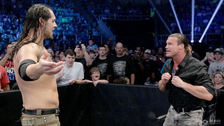 扎克·莱德对阵巴伦·科尔宾《wwe smackdown 2016.06