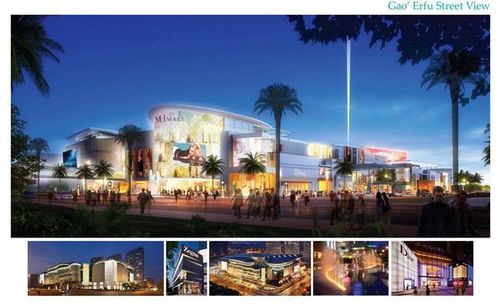 观澜湖新城之外貌设计图