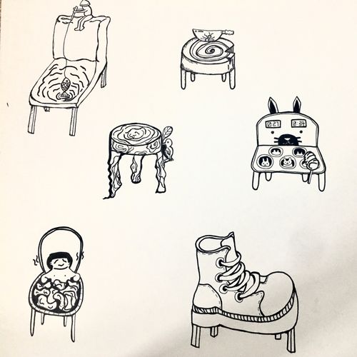 8小时前   关注  创意画 椅子 设计