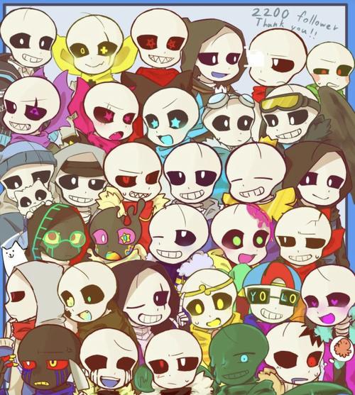 旁白:来了～ hardtale reaper fell geno bill error404 fatalerror