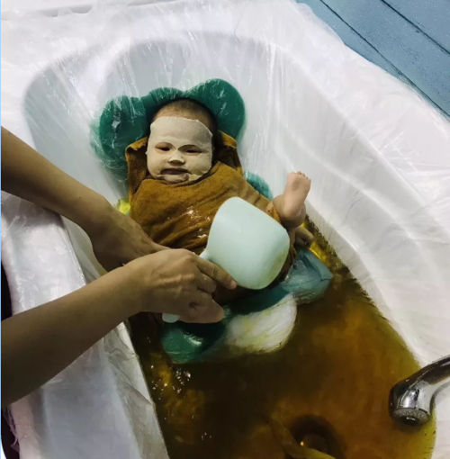 婴儿药浴好处多泡泡更健康
