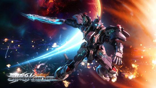 国产动漫3d手游超限猎兵凯能原著动漫机甲战