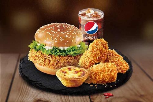 肯德基kfc优惠电子券汉堡单人套餐 吮指原味鸡 全国通用 门店自取