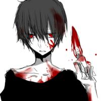 带血的动漫头像 原谅我放荡不羁笑点低
