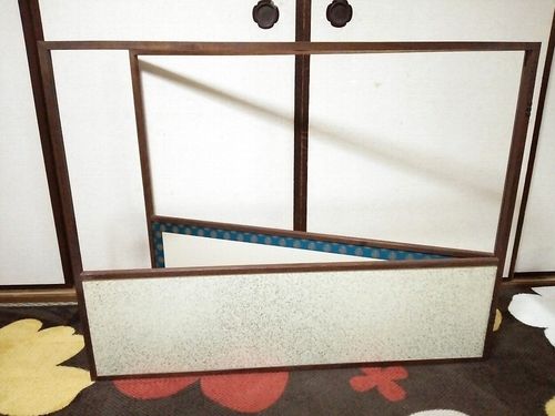 【一美堂】★茶道具★女桑 若松『风炉先屏风』★纸箱付