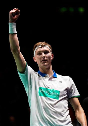 羽毛球——全英公开赛:安赛龙晋级男单决赛(5)