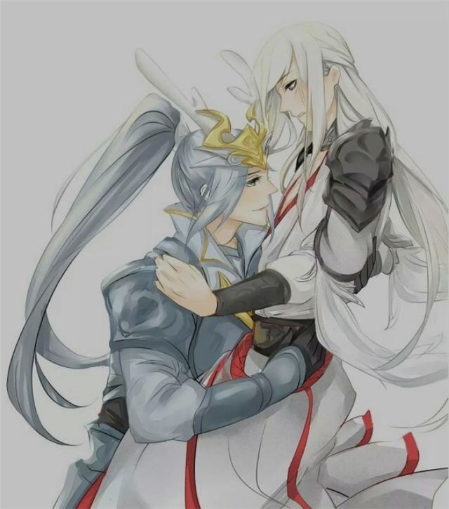 王者荣耀cp合影,两个男英雄的组合,李白韩信最有爱,不接受反驳