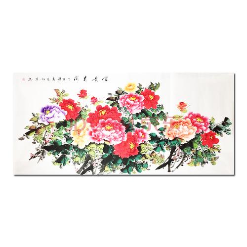 大幅 陈桂芳《富贵花开》