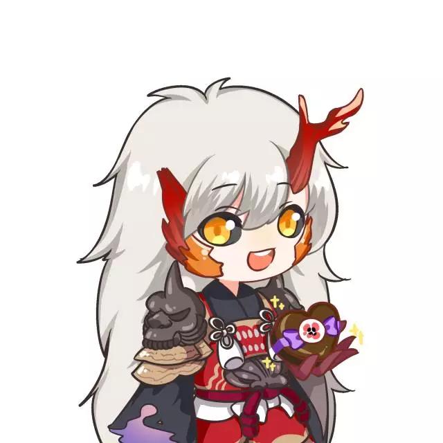 阴阳师茨木童子q版头像