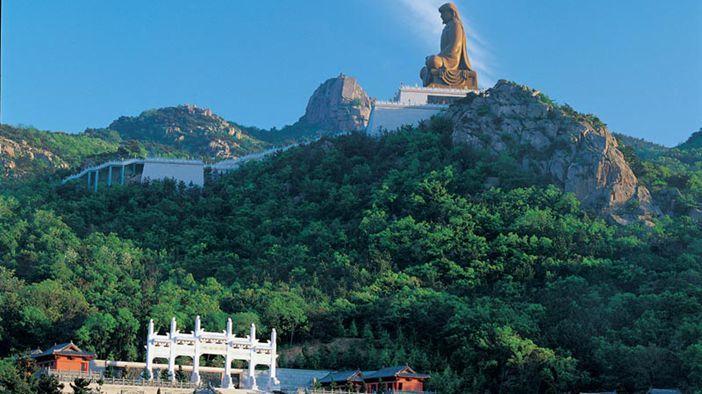 威海一景区小众冷门但好玩人称小武当海天一色超级美