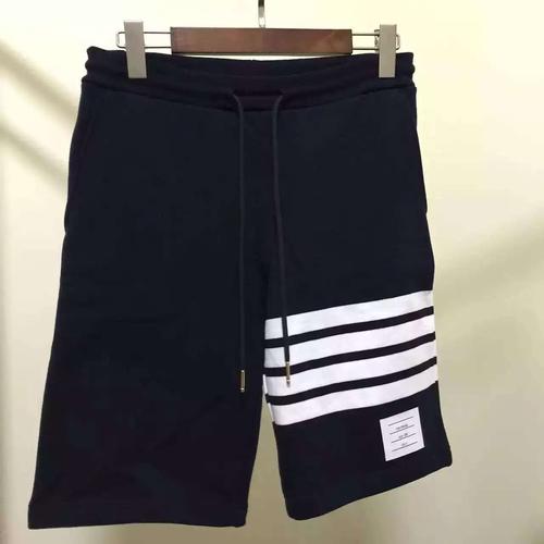 thom browne tb 16ss新款深蓝针织条纹短裤