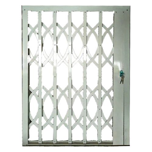 兴国防盗锁不锈钢推拉门阳台不锈钢折叠门家用伸缩门