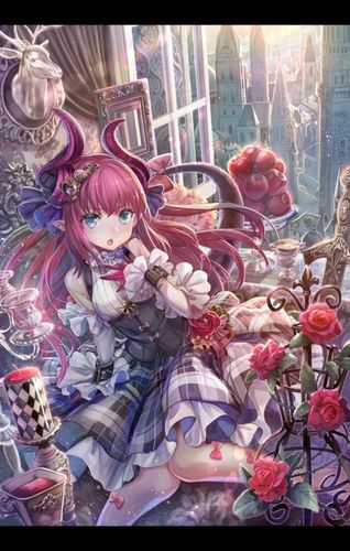 动漫少女壁纸 小恶魔