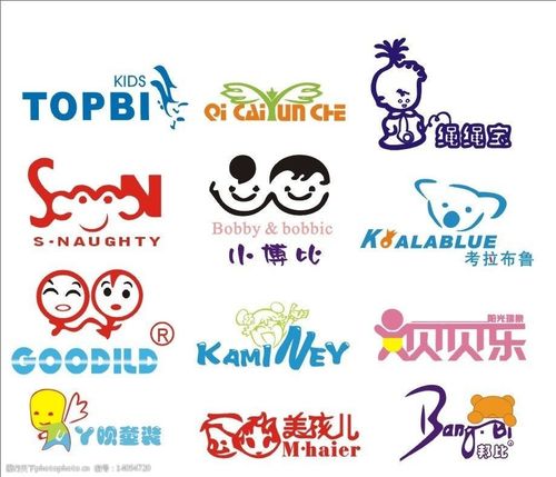 童装品牌标志图片