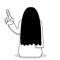 萌萌的贞子-这个贞子很可爱!