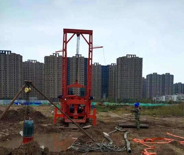 正循环钻机的施工工作