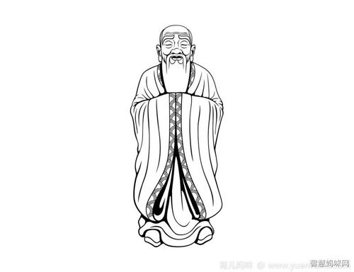 3张古代人物简笔画图片