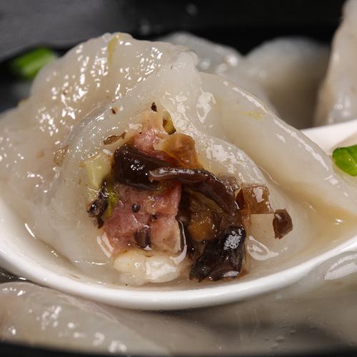 沙县芋饺手工芋头水饺福建三明特产小吃吃早餐水饺