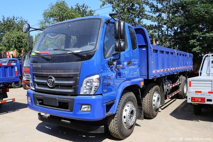 【图】福田 瑞沃e3 170马力 6x2 6.5米自卸车(bj3243