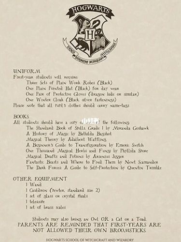 怎样收到霍格沃茨录取通知书!_哈利波特_国王十字