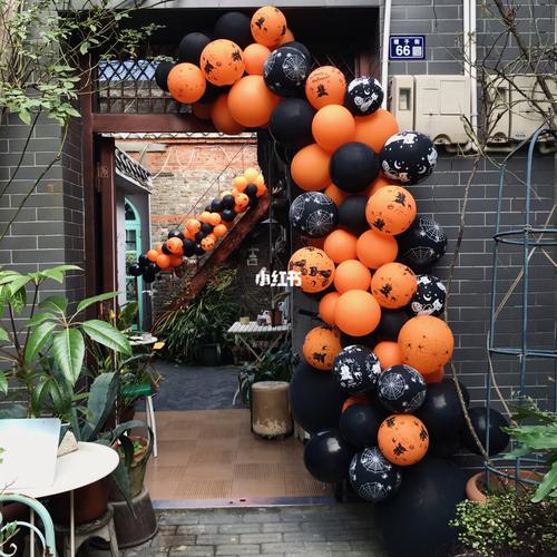 万圣节气球布置_万圣节去哪玩_气球_66号·吉舍(埂子街店)攻略_花店