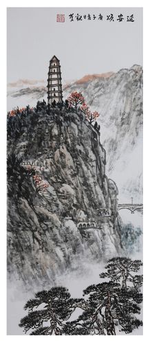 刘观庆老师作品:《延安颂》