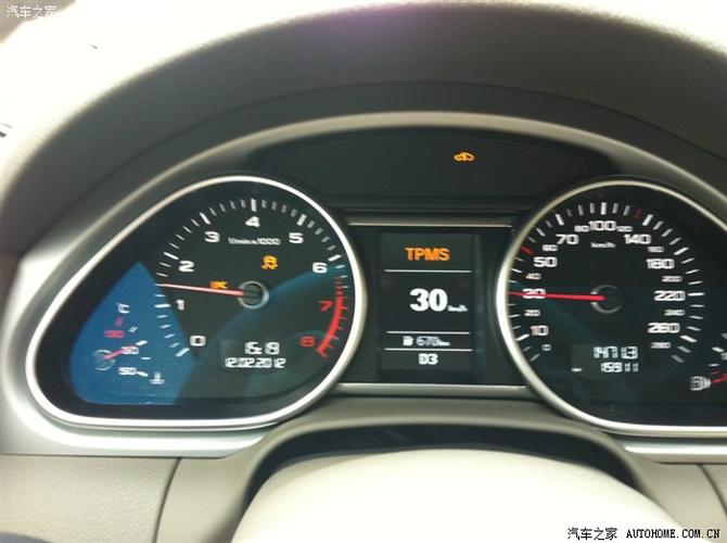 【图】仪表盘灯全部亮_奥迪q7论坛_汽车之家论坛