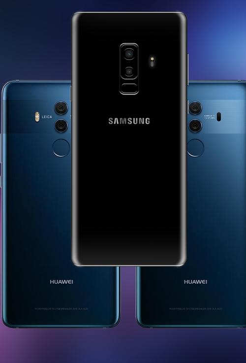 异形刘海屏,概念版三星note10,对比华为mate10