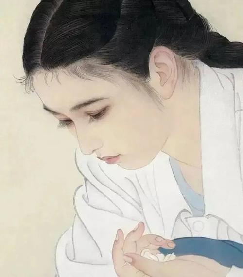 何家英工笔画界的神画出一个女儿国