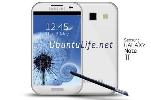 三星将推galaxy note ii 配5.5英寸屏