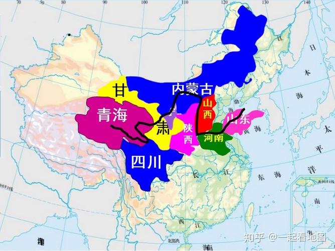 黄河流经9个省区