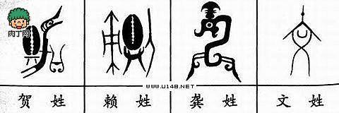 百家姓图腾符号-来看下你的姓氏吧!╭★肉丁网