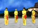 功夫怀宁广场秀太极( 24式乾隆扇) 2012-10-27 24式  中华 乾隆扇