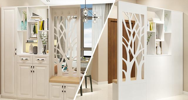 进门玄关样式,直接反应一家人生活习惯.这样设计,都说