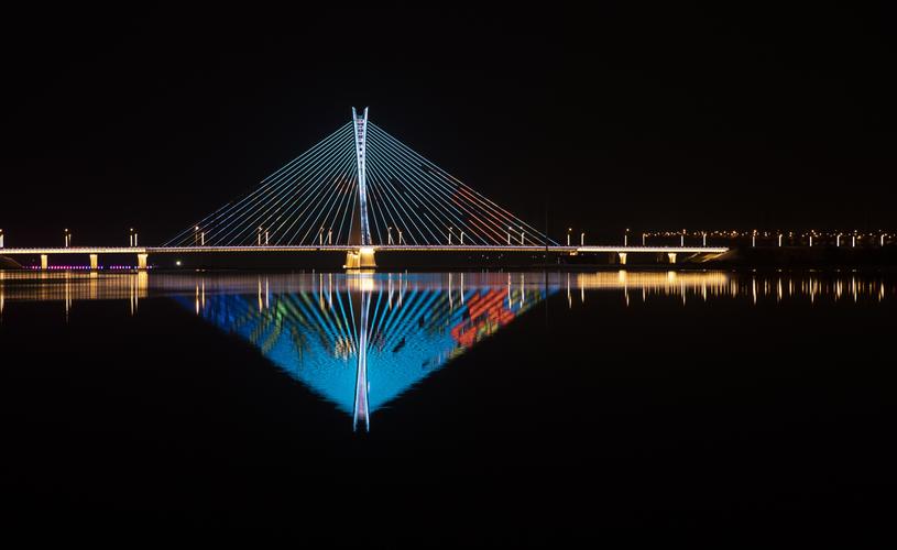 开源桥夜景首发