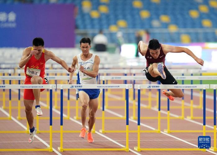 全运会-田径男子110米栏决赛:谢文骏获得冠军