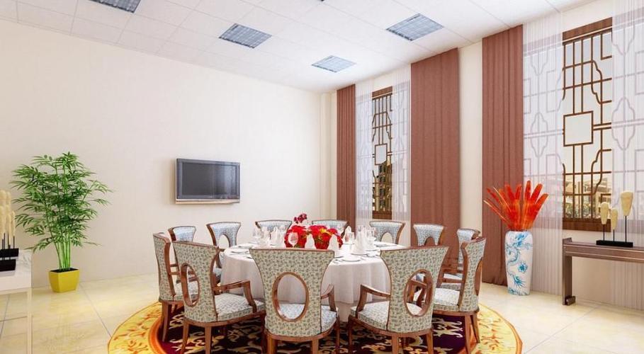 最新饭店包间装修效果图