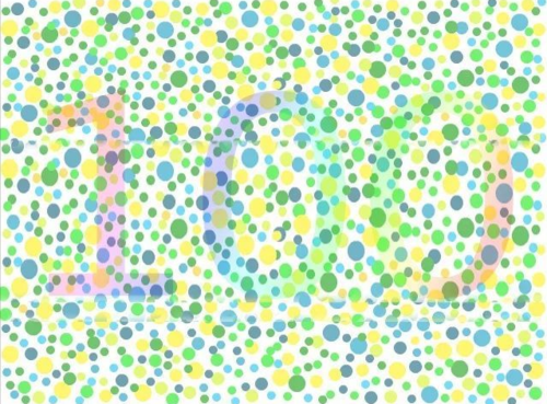 2021版色盲检测图,倘若有三张看不清,那么就别再浪费