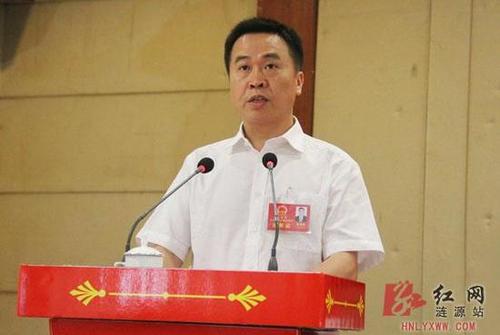 宋建明当选为涟源市市长