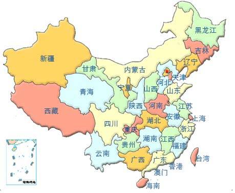 投资中国城市版图
