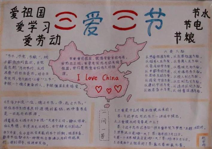 艺考 儿童画 儿童画自媒体 微信公众号 手抄报黑板报 简单的三节三爱