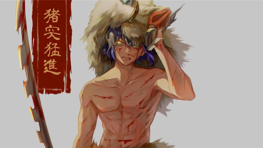 鬼灭之刃精美人物高清桌面壁纸-卡通动漫-壁纸下载-美