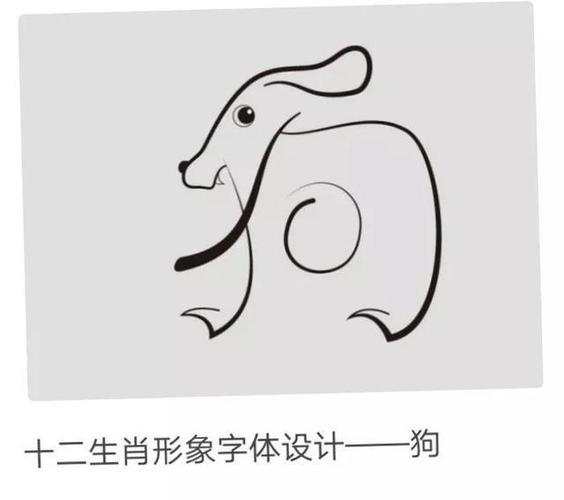 十二生肖字体设计